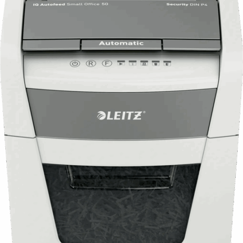 Leitz IQ Small Office Auto+ 50 Papiervernietiger P4