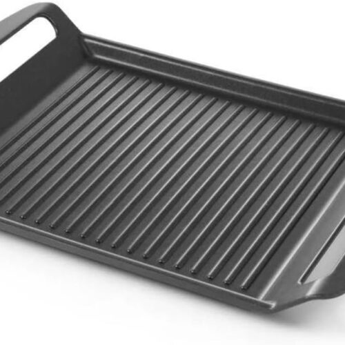 MKSS® Grillplaat Inductie - Bakplaat - Gietijzer
