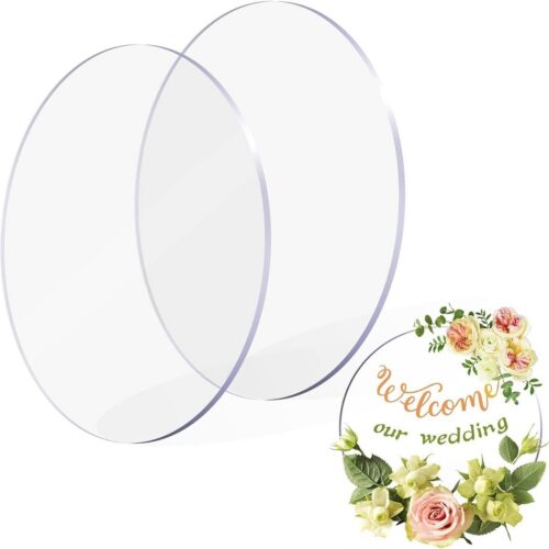 Ronde taartplateau 26 cm - 2 stuks - Herbruikbaar en niet klevend voor taarttransport