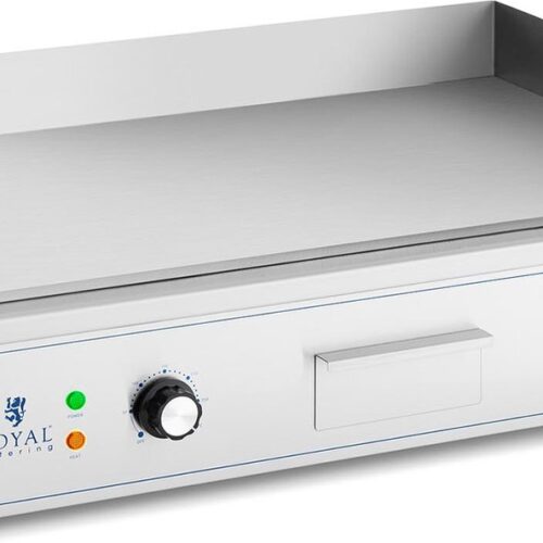 Royal Catering - Elektrische grillplaat - 727 x 420 mm - Flat - 4,400 W