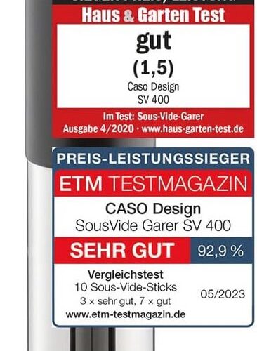 Sous-vide Stick voor Koken en Tempereren - Tot 20L, 25-90°C, Ruimtebesparend Design