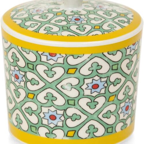 Suikerpot klein ivoor porselein - vintage design