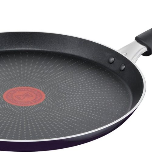 Tefal Resist Pannenkoekenpan - Ø25cm - Crêpepan - Niet geschikt voor inductie - Anti-aanbaklaag - Aluminium - Zwart