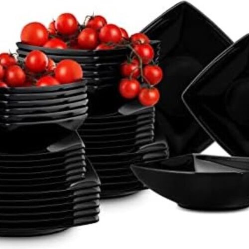 VELTRR® Serviesset 12 Persoons - Serviessets - Bordenset - Chique Bordenset - Porselein