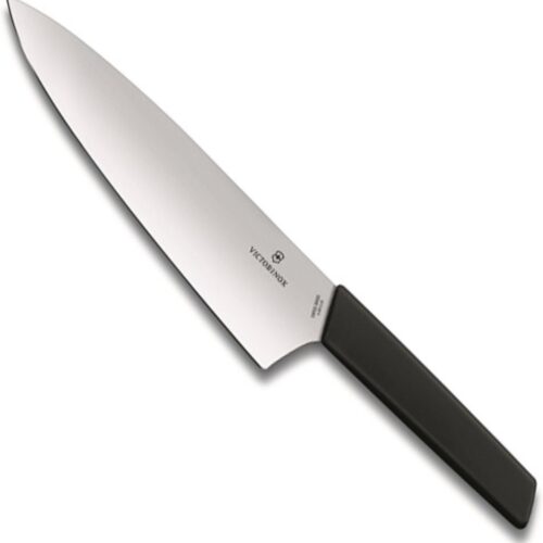 Victorinox Swiss Modern Koksmes - 20cm - RVS/PP Kunststof - Zwart