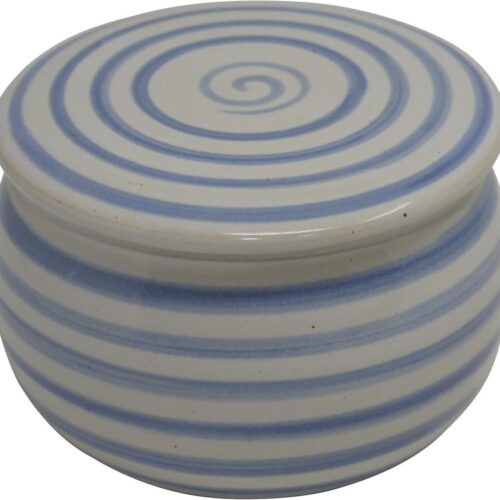 Watergekoelde keramische botervloot - verse boter - botervloot ca. 250 g - FRIESEN-Decor B-G