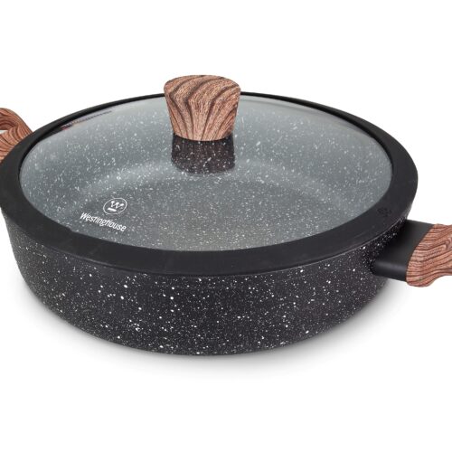 Westinghouse Hapjespan / sauteuse Marble Wood ø 32 cm / 6 liter - standaard anti-aanbaklaag