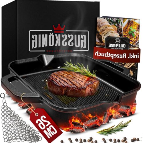 26cm grillpan - voor inductie en gas koken