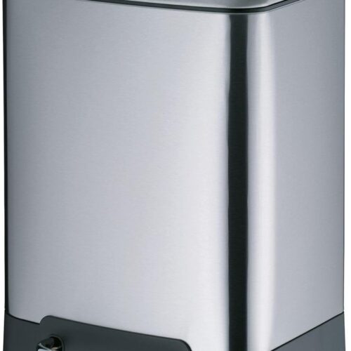 Badkamer Afvalemmer Pedaal - Roestvrij Staal - Zilver