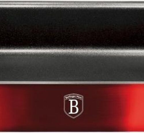 Berlinger Haus Braadslede Burgundy 40 X 28,5 Cm Staal Rood/zwart