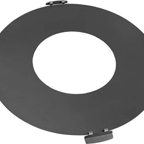 CookKing Grillplaat met Gat met 4 Handvatten-Ø102 - Hoge Kwaliteit Staal - Handgemaakt in Europa