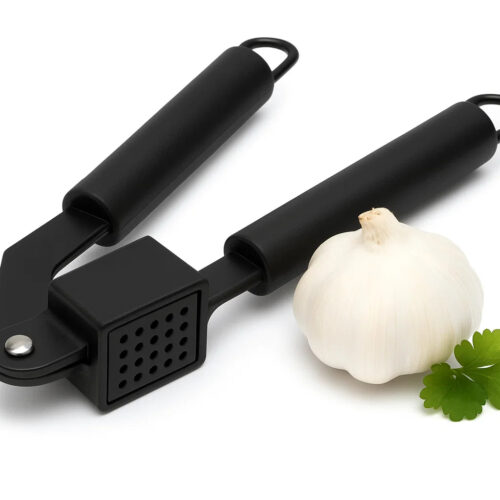 Cookinglife Knoflookpers Zwart 19 cm