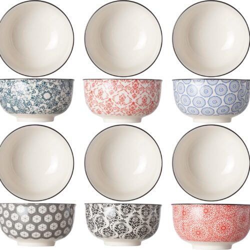 Cosy & Trendy Kleine Kommen Delirio ø 13 cm / 500 ml - 6 Stuks