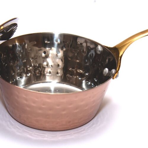 Cosy & Trendy Sauspan Koper Met Deksel - Ø 12.4 cm