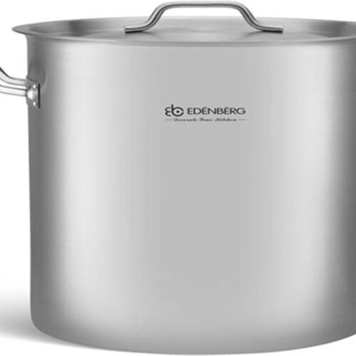 Edënbërg Classic Line RVS Kookpan/Soeppan - Met Deksel - 36 L