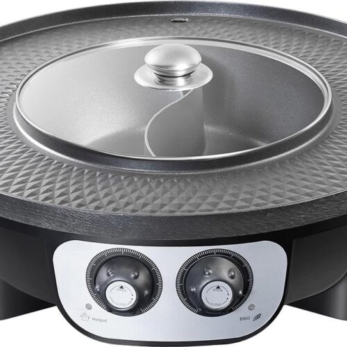 Equivera Hotpot - Hotpot Pan - Chinese Fondue - Chinese Hotpot - Hot Pot Pan Chinees