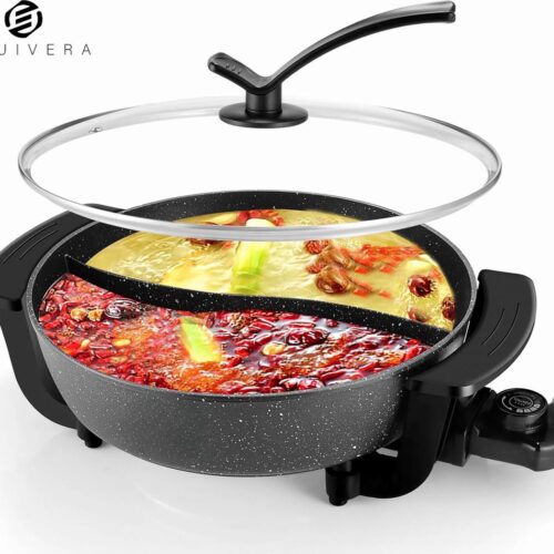 Equivera Hotpot - Hotpot Pan - Chinese Fondue - Chinese Hotpot - Hot Pot Pan Chinees