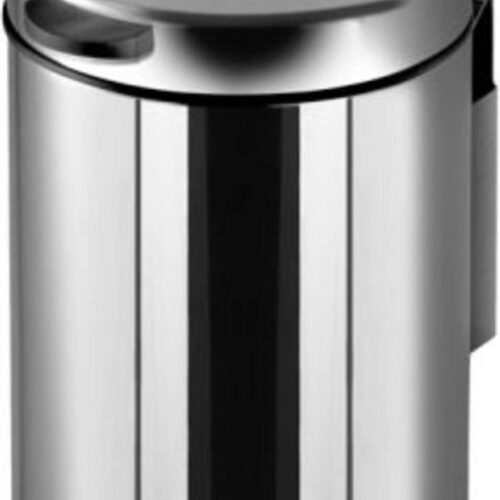 Geesa Economy afvalemmer wandmodel 3L RVS gepolijst