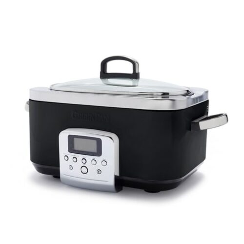 GreenPan Elite slowcooker 6ltr Slowcooker Zwart