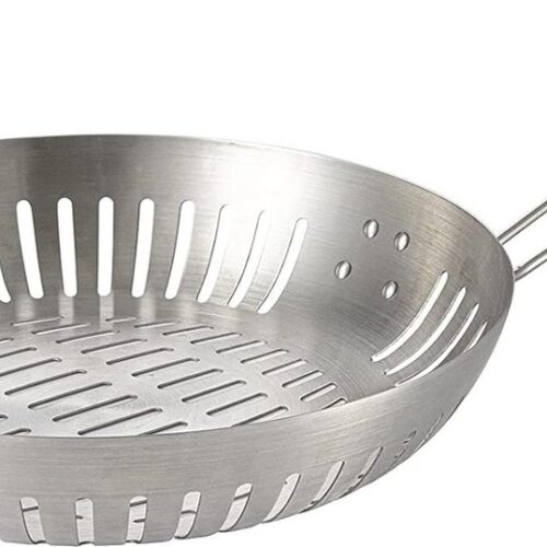 Grillpan ø 28 cm - met anti-aanbaklaag van Privilege - voor inductie en gas kookplaten