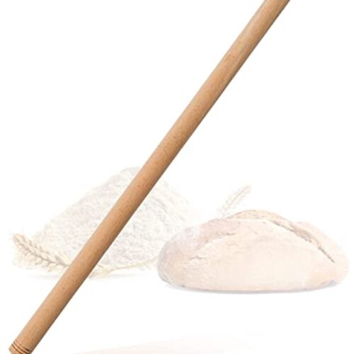 Handgemaakte Deegroller van Beukenhout - Traditionele Turkse Deegroller (80 x 1,5 cm)