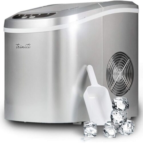 IJsmachine voor 12-15 kg ijsblokjes per dag in compact formaat