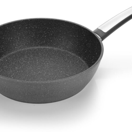 Ibenzoa® Diepe koekenpan met antiaanbaklaag voor dagelijks koken