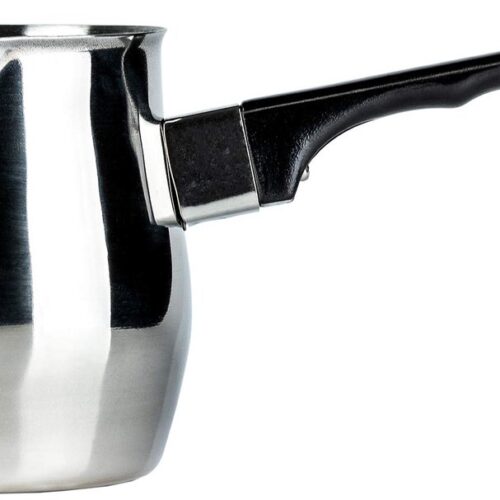 Ibenzoa® Roestvrijstalen koffiepot met hittebestendige handgreep en ruime inhoud