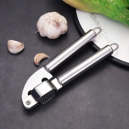 Knoflookpers - RVS - Knoflookpers/Gemberpers - Vaatwasser bestendig - Knoflook snijder - IXEN