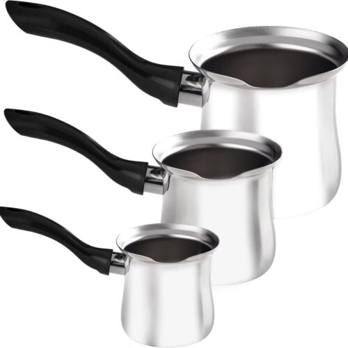 Koffiepot Zwart 3 Stuk - Turkse Koffiepot Koffiepot