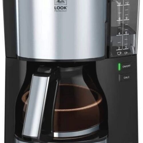 Koffiezetapparaat met Glazen Kan en Afneembaar Waterreservoir