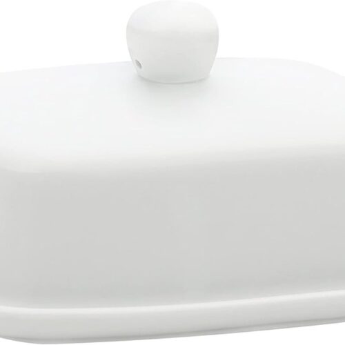 MKSS® Botervloot met Deksel - Botervlootje - Porselein