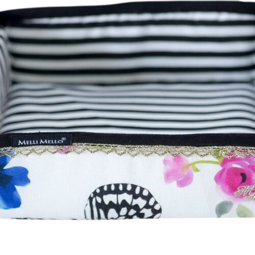 Melli Mello - Floral Stripes - Broodmand - Bloemen - Strepen