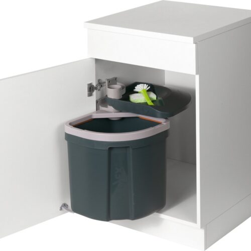 Mullex EURO Flex- Inbouw Afvalemmer - 39liter - geschikt voor draaideur