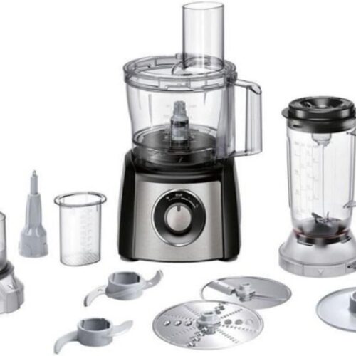 MultiTalent 3 Foodprocessor, MCM3201B - MultiLevel6 Mes, SmartStorage, Mixeropzetstuk, 800 Watt, 30 Functies, Zwart