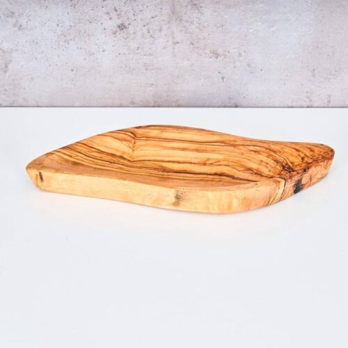 Olijfschaal - Houten schaal voor snacks - 1 stuk - 22x10cm