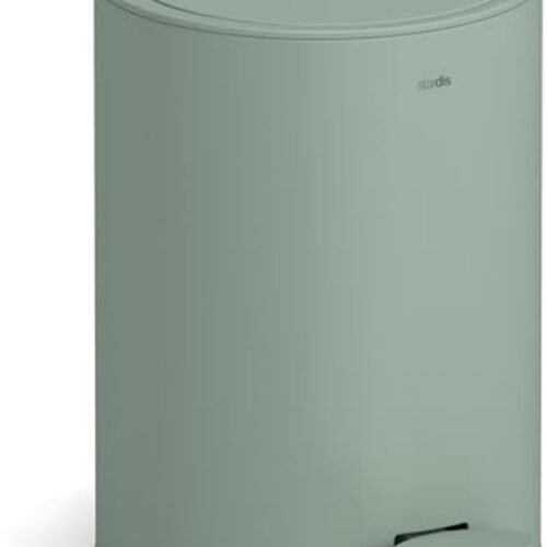 Pedaalemmer 3 liter - Mat roestvrij staal, Softclose, Klapdeksel, Stil sluitend, Met binnenemmer - Afvalemmer voor badkamer en keuken