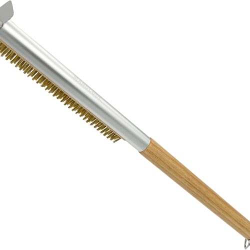 Pizza Oven Borstel en Schraper voor Draagbare Buiten Pizza Oven