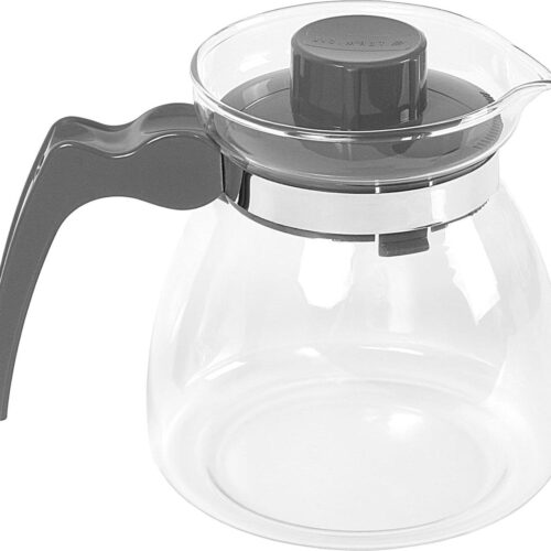 Premium glazen koffiepot theepot - 1 liter transparant - hoogwaardige kwaliteit Koffiepot