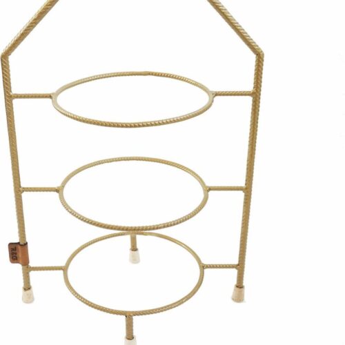 R&G - Etagère - 3 borden - goud