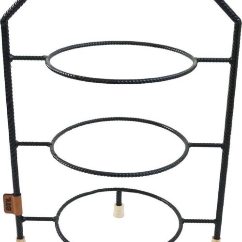R&G - Etagère - 3 borden - zwart