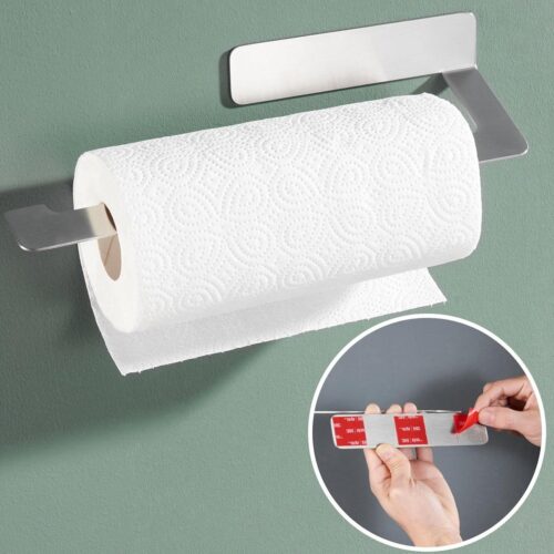 Roestvrij Staal Keukenrolhouder - Kitchen Gadgets - Keukenrol Houder Hangend keukenrolhouder hangende