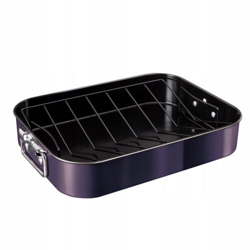 Roestvrijstalen Braadslede met Rooster - 41.5x32x7.7cm