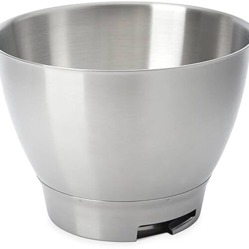 Roestvrijstalen Mengkom 4,6 liter - Geschikt voor Chef-keukenmachines - Zilver