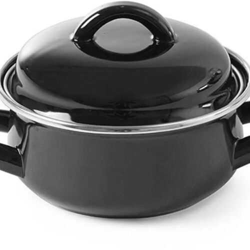 Roestvrijstalen Soep- en Sauspan - Duurzaam en Vaatwasmachinebestendig - 1 stuk