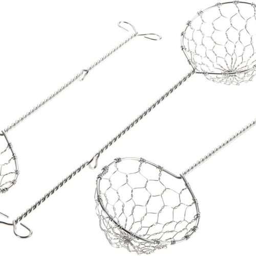 Roestvrijstalen fondue zeven set van 3