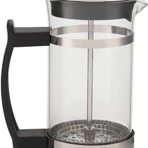 Roestvrijstalen koffiepot voor koffie en thee, Franse persfilter, huishoudelijke theemaker - Duurzame behuizing in RVS