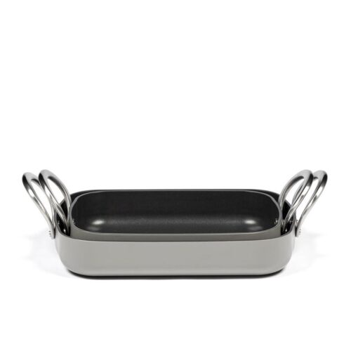 Serax Pure by Pascale Naessens - Braadslede - 23x34cm - H 6cm - Grijs