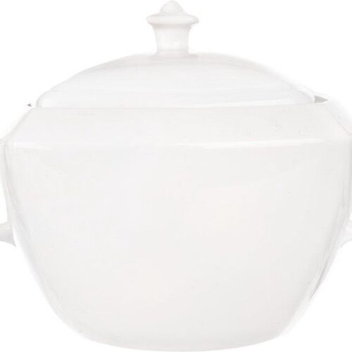 Soepterrine Porselein met Deksel 3,5 l - Soepkom - Soeppan