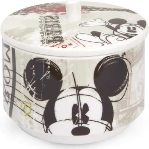 Suikerpot model PWM41/XY in The City porselein meerkleurig.